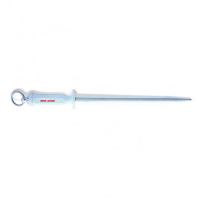 F.Dick Dickoron Hygienic Combi Ultra Fine/Regular Cut Round 12" White/Glitter Handle